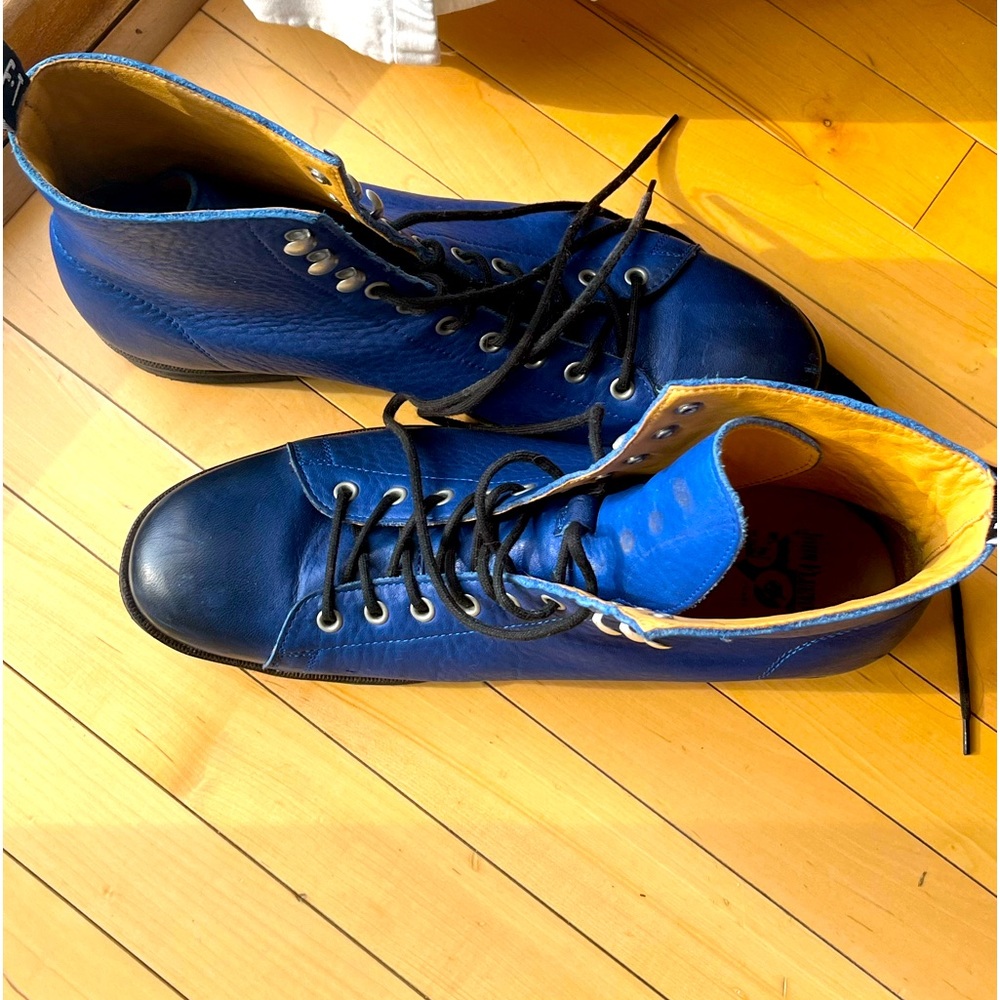 Barely worn, John Fluevog angle boots.